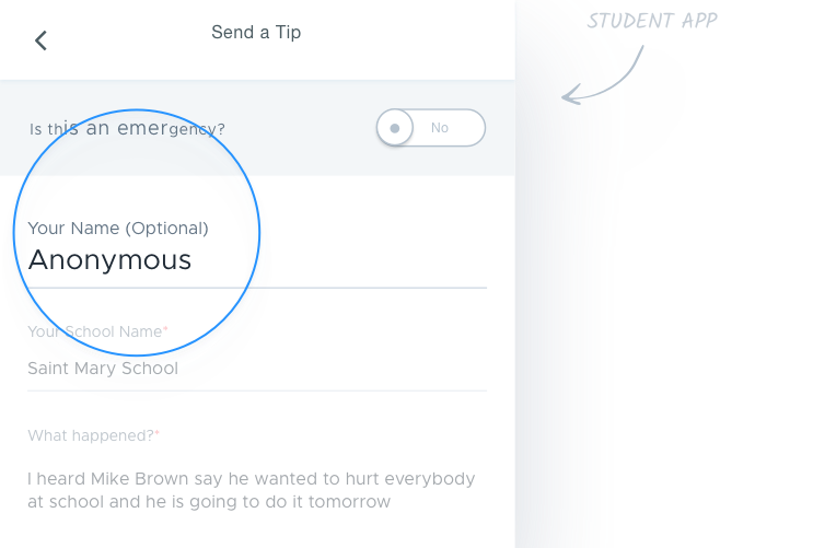 Anonymous Tipline