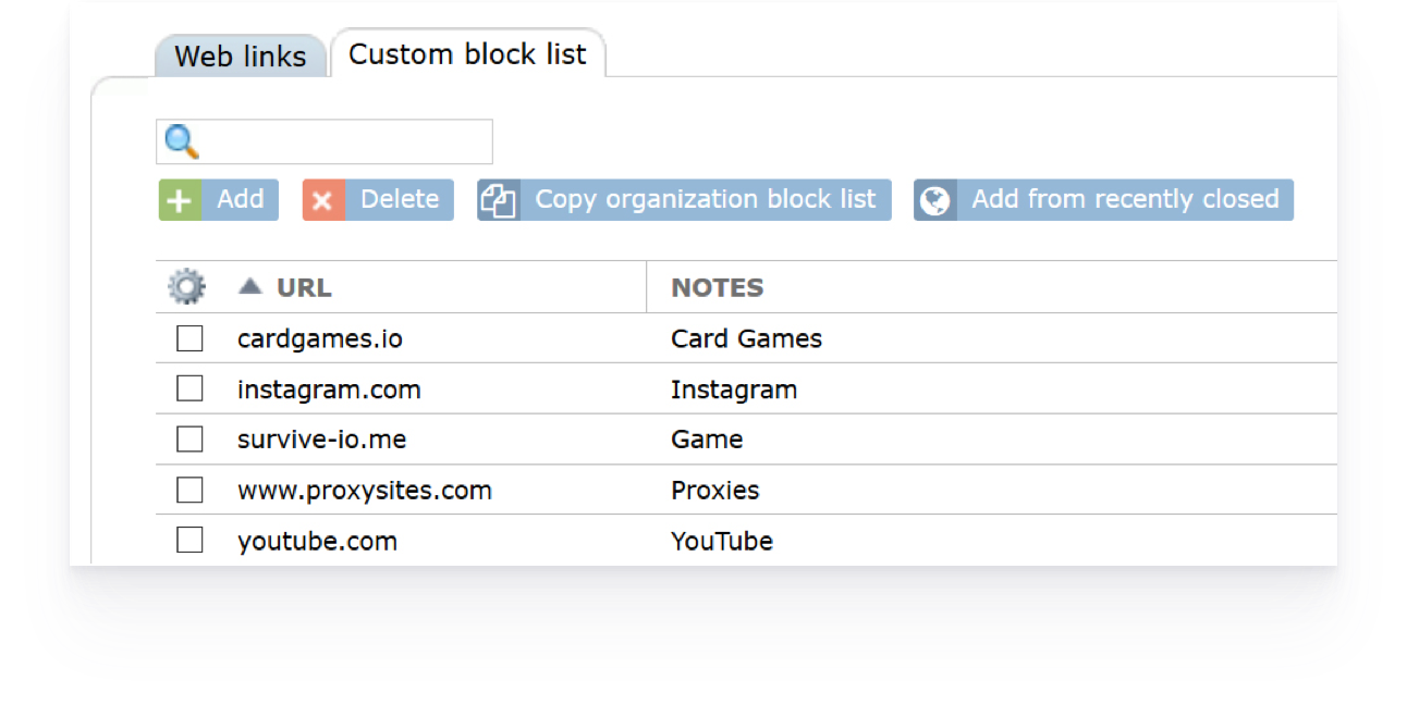  filtering, student safety, classroom device management