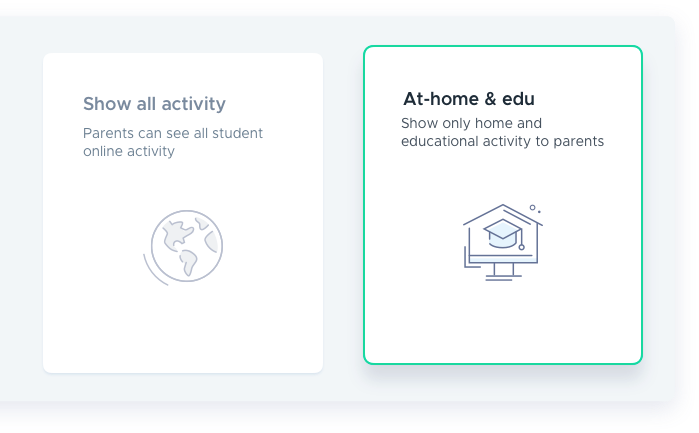 Parent visibility