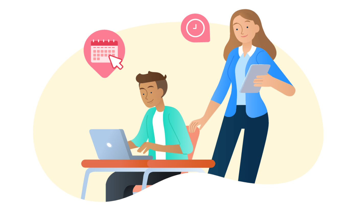 Reverse learning loss by providing time for student support